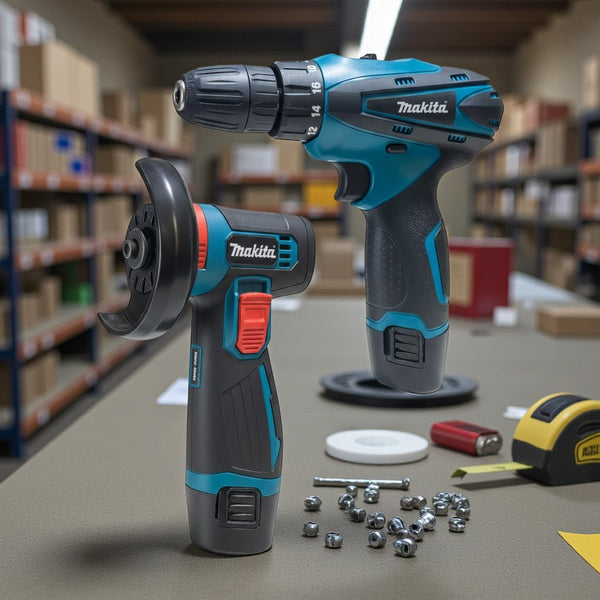 Combo Makita 18V: Taladro + Mini Pulidora – Potencia y Precisión en tus manos 🔧⚡